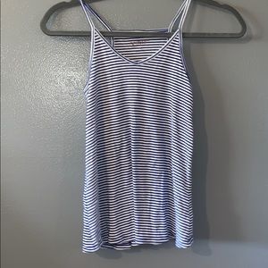 Arizona Jeans blue and white stripped tank top
